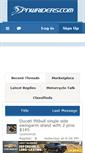 Mobile Screenshot of pnwriders.com
